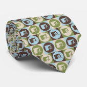 Pop Kunstbeklimming Stropdas (Opgerold)