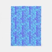 Pop kunstborrelen fleece deken (Voorkant)