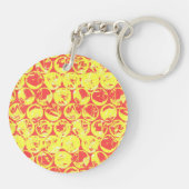 Pop kunstborrelen sleutelhanger (Achterkant)