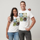 Pop Kunstdekens T-shirt (Unisex)