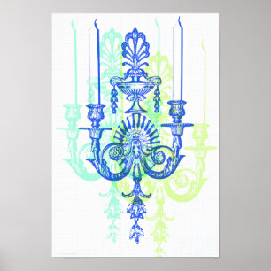 Pop Kunstkaars Sconce Fotografische Kunst afdrukke Poster