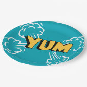 Pop Kunstpapier borden Papieren Bordje (Gekanteld)