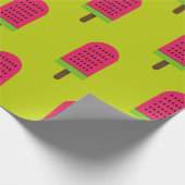 Pop Kunstpaprika's watermeloen Cadeaupapier (Hoek)