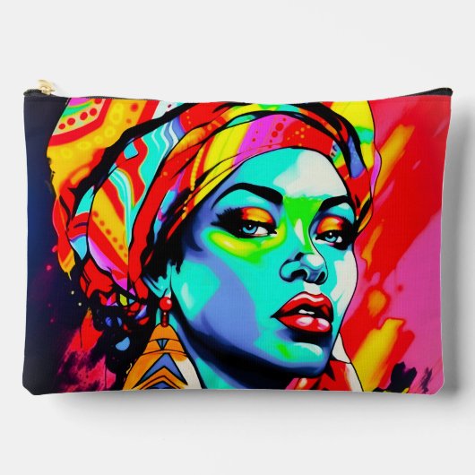 Pop Kunstportret Etui (Voorkant)
