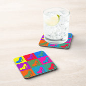 Pop kunstschoenen drankjes onderzetter (Rechterzijde)