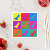 Pop kunstschoenen servetten (Insitu)