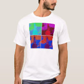 Pop Kunststijl Vrijheidsbeeld T-shirt (Voorkant)