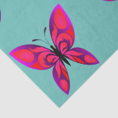 Pop Kunstvlinder Tissuepapier (Detail)