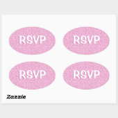 Pop Leopard Ovale Sticker (Vel)