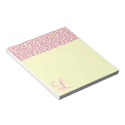 Pop Leopard Pattern Notitieblok (Schuin)