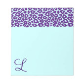 Pop Leopard Pattern Notitieblok (Voorkant)