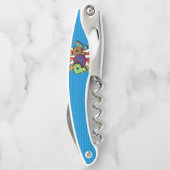 POP Leuke Retro Strip Pop Art Kurkentrekker (Achterkant)