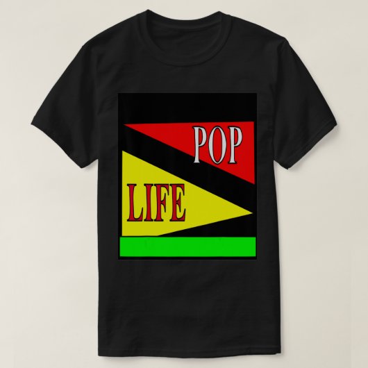 Pop Life T-shirt (Design voorkant)