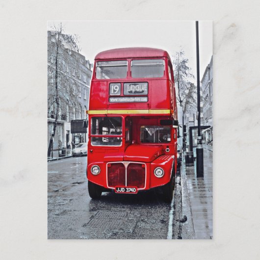 pop LONDON Briefkaart (Voorkant)