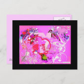 Pop Love Briefkaart (Voorkant / Achterkant)