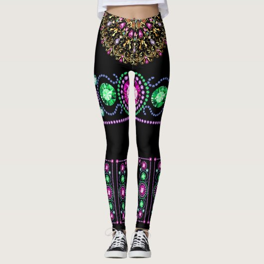 Pop Mode Bling Me Up Leggings (Voorkant)