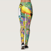 Pop Mode Tropical Toucan Leggings (Dos)