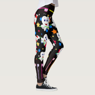 Pop Mode Verpleegkundige Tandheelkundige Leggings