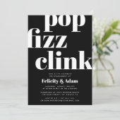 Pop moderne | Invitation de la partie d'engagement (Debout devant)