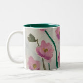 Pop Mug en fleurs roses (Gauche)