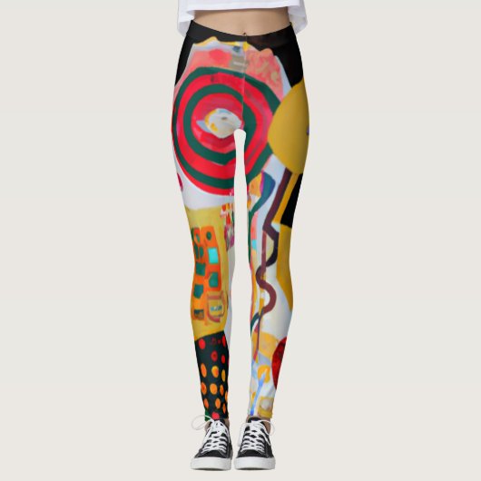 Pop Music Leggings (Voorkant)