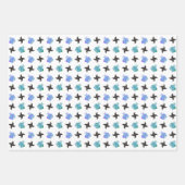 Pop Ninja Throwing Star Inpakpapier Vel (Voorkant 2)