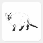 Pop of Edge, Autocollant de Chat (Devant)