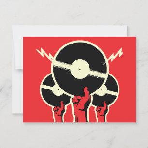 Pop op cd briefkaart