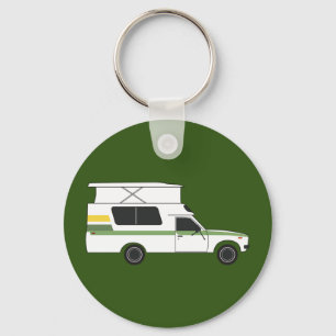 pop op chinook camper retro lemon en limoen sleutelhanger