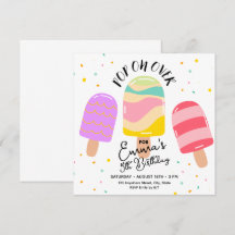 Pop op Over Verjaardagsfeestuitnodiging Briefkaart