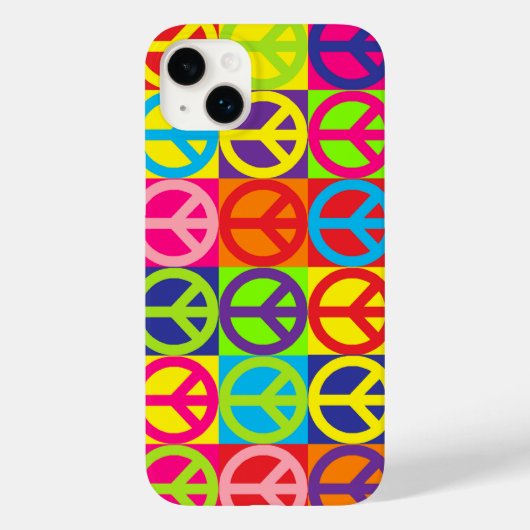 Pop Peace Case-Mate iPhone Case (Achterkant)