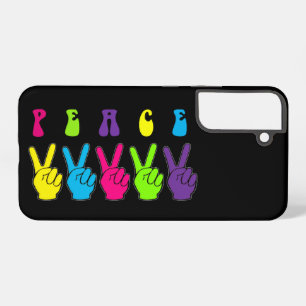 Pop Peace Hands Samsung Galaxy Hoesje