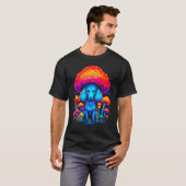 Pop Poodle Dog Mushroom T-shirt (Voorkant volledig)