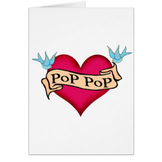 Pop Pop - aangepaste T-shirts voor het Tattoo van