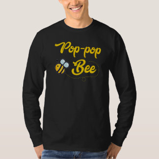 Pop Pop Bee Family Matching Beekeeping Men  T-shirt