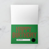 POP POP BIRTHDAY KAART VOOR grootvader (Binnen)