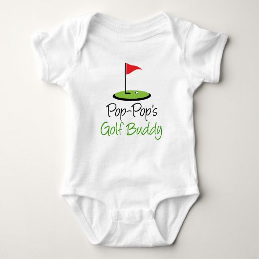 Pop-Pop Golf Buddy Romper (Voorkant)