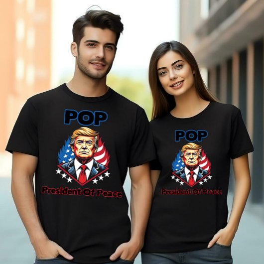 POP - President of Peace Trump T-shirt