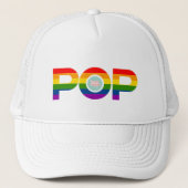 Pop Pride Trucker Hat Trucker Pet (Voorkant)