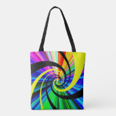 Pop psychedelic draagtas (Achterkant)