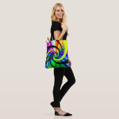 Pop psychedelic draagtas (Op model)
