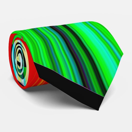 Pop psychedelic stropdas (Opgerold)