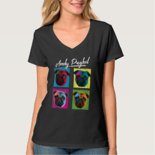 Pop Puggle Pug Dog Eigenaar Artist Pet Dog Pugs T-shirt