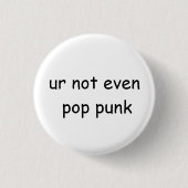 Pop Punk Button (Voorkant)