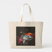 Pop Rozen Grote Tote Bag (Achterkant)