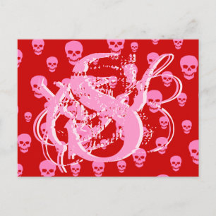 Pop Skulls Briefkaart