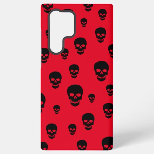 Pop Skulls Samsung Galaxy Hoesje (Achterkant)