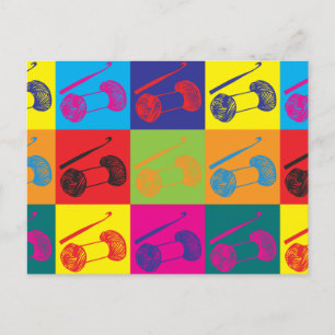 Pop snijden briefkaart