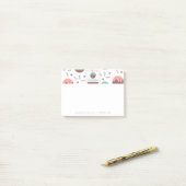 Pop Sprinkles Bakery Cake Business Logo Post-it® Notes (Op bureau)