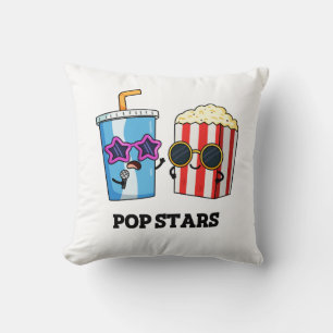 Pop Stars Funny Snack Pun Kussen